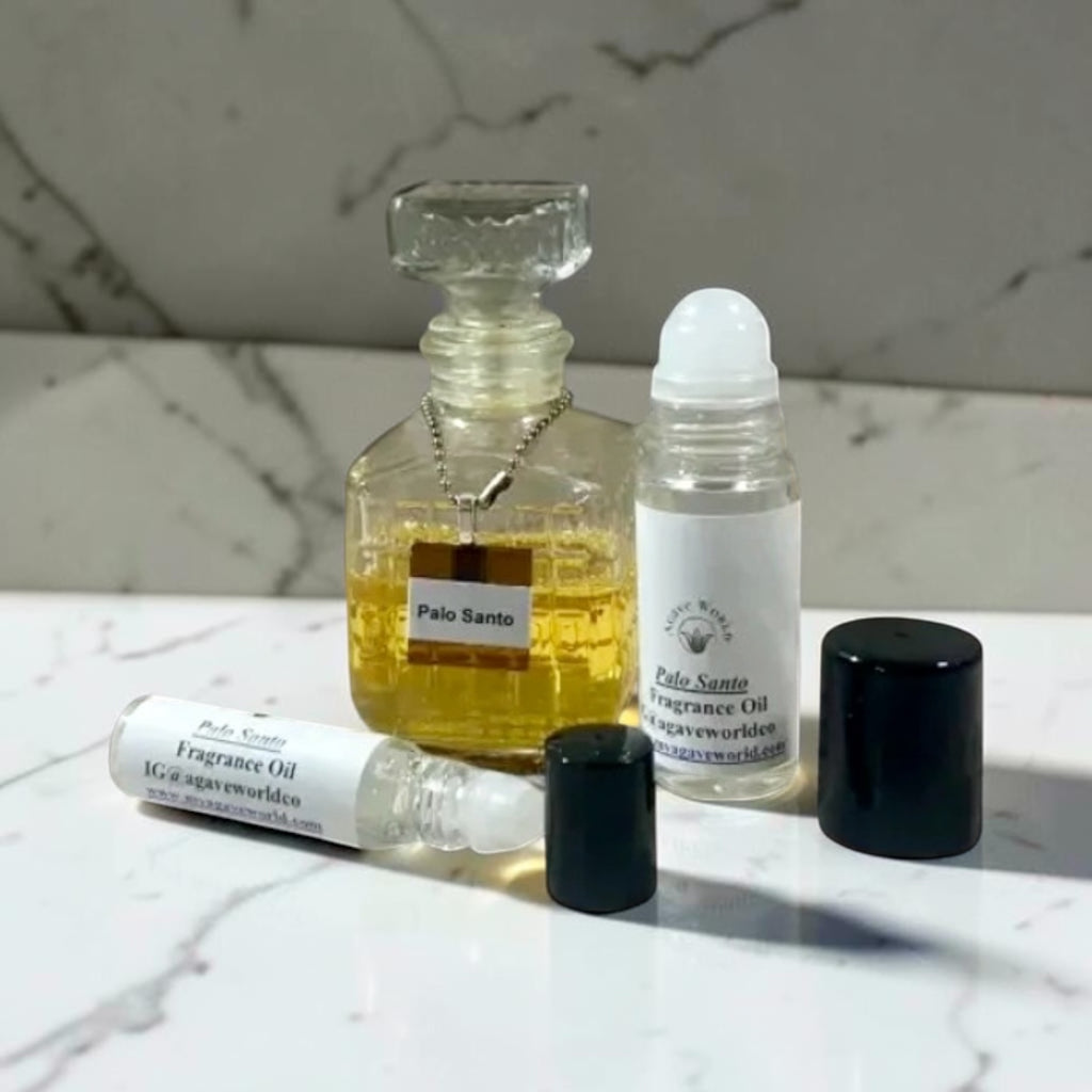 Palo Santo Fragrance Oil/ Alcohol Free/ Roll-on Bottle