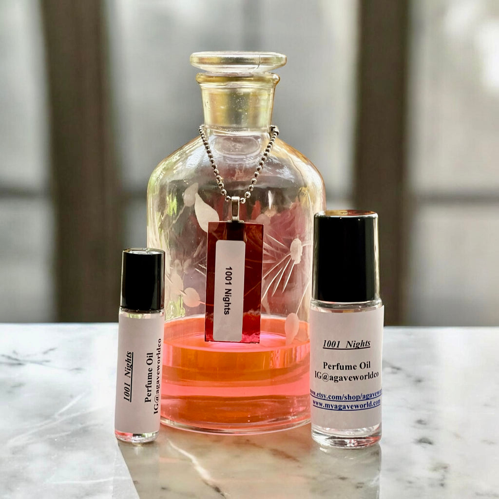 1001 Nights Fragrance Oil/ Alcohol Free Roll-On Glass Bottle
