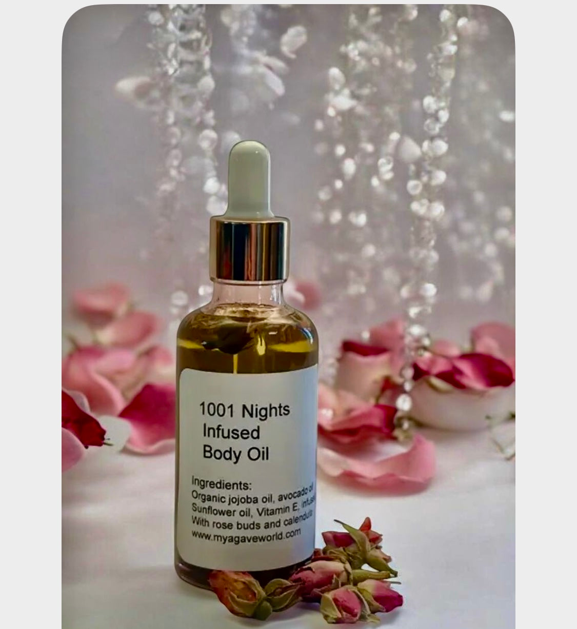 1001 Nights Infused Body Oil/ Massage/ Moisturizer/ Hydrating