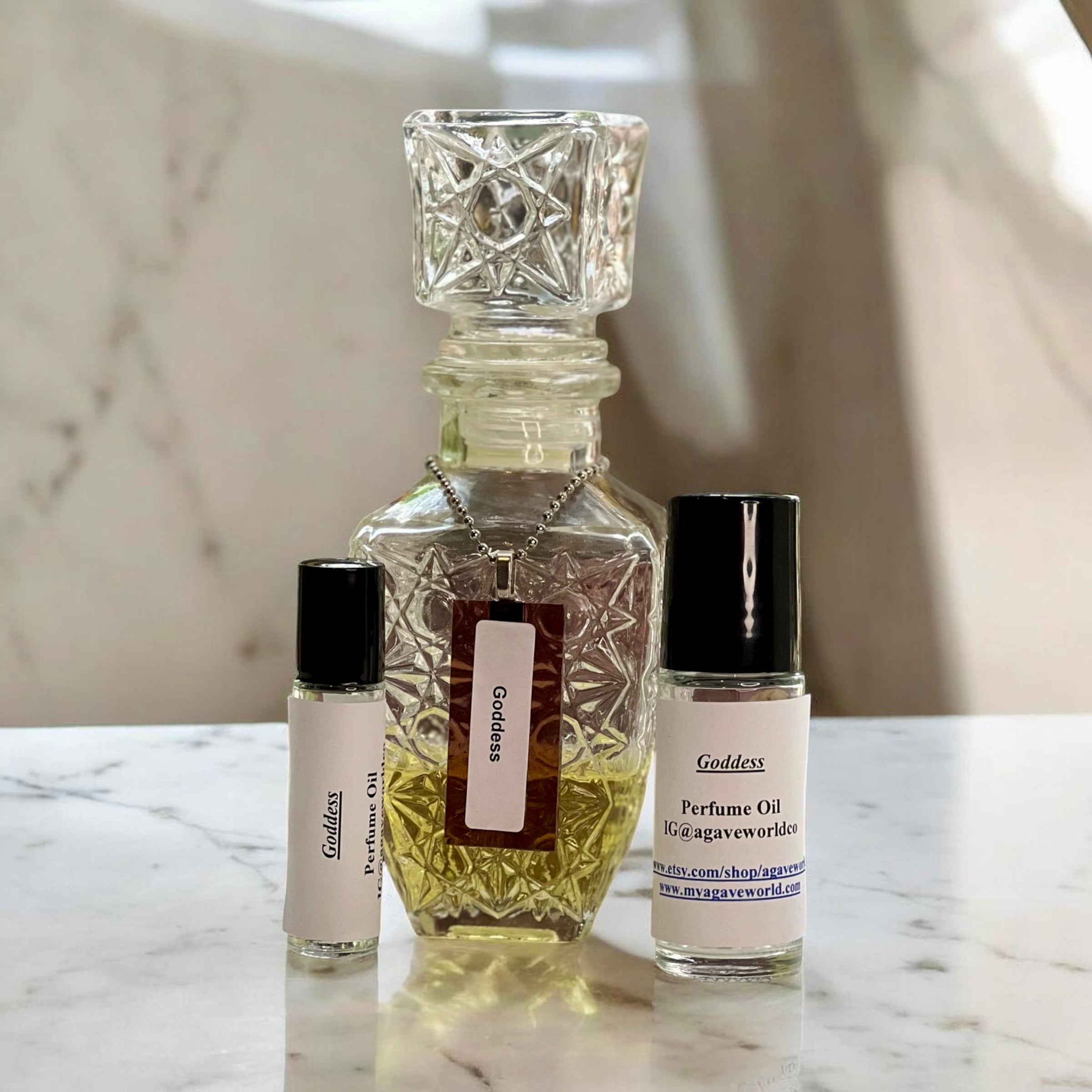 Goddess Fragrance Oil/ Alcohol Free Roll- On Bottle