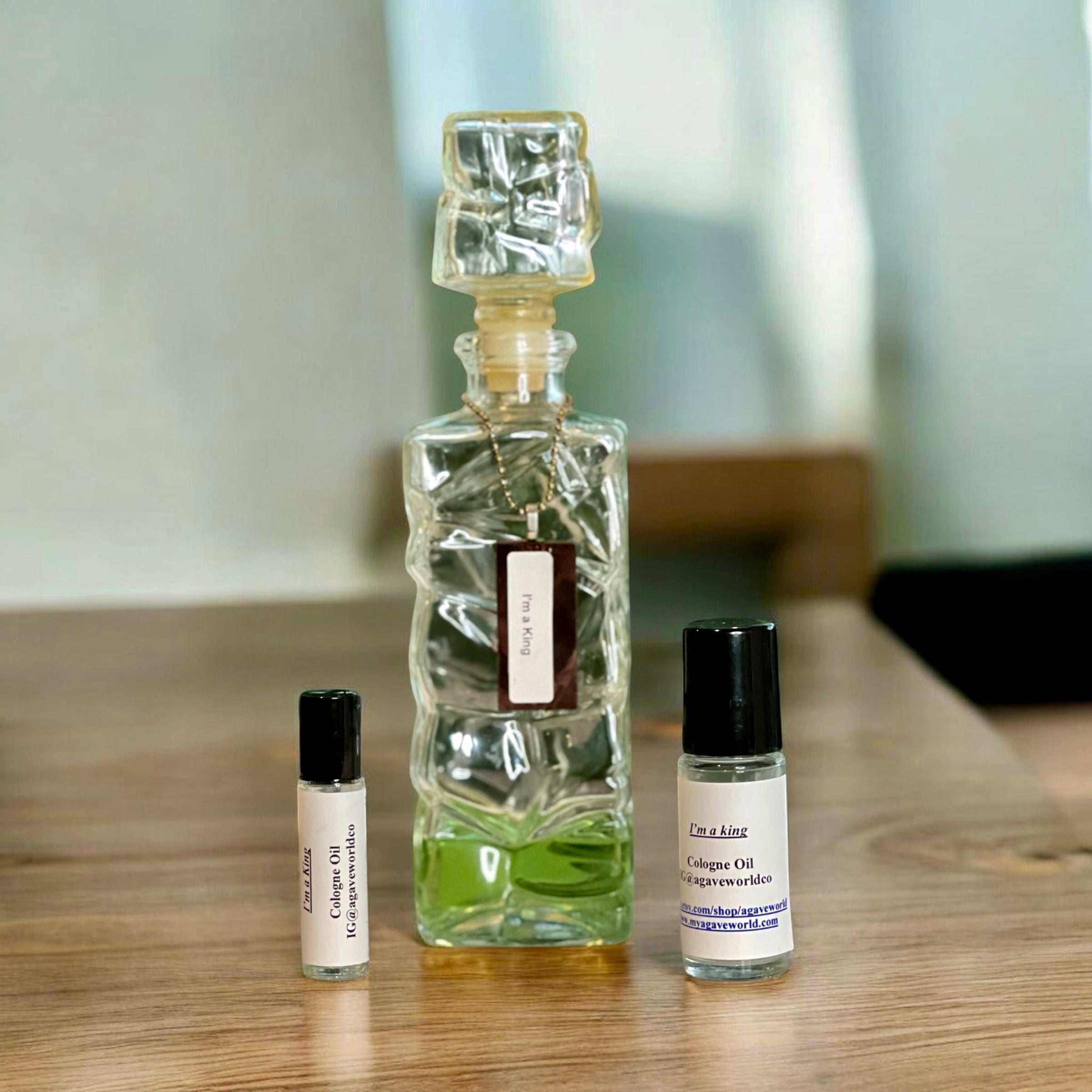 I’m a King CologneOil/ Alcohol Free Roll-On Bottle