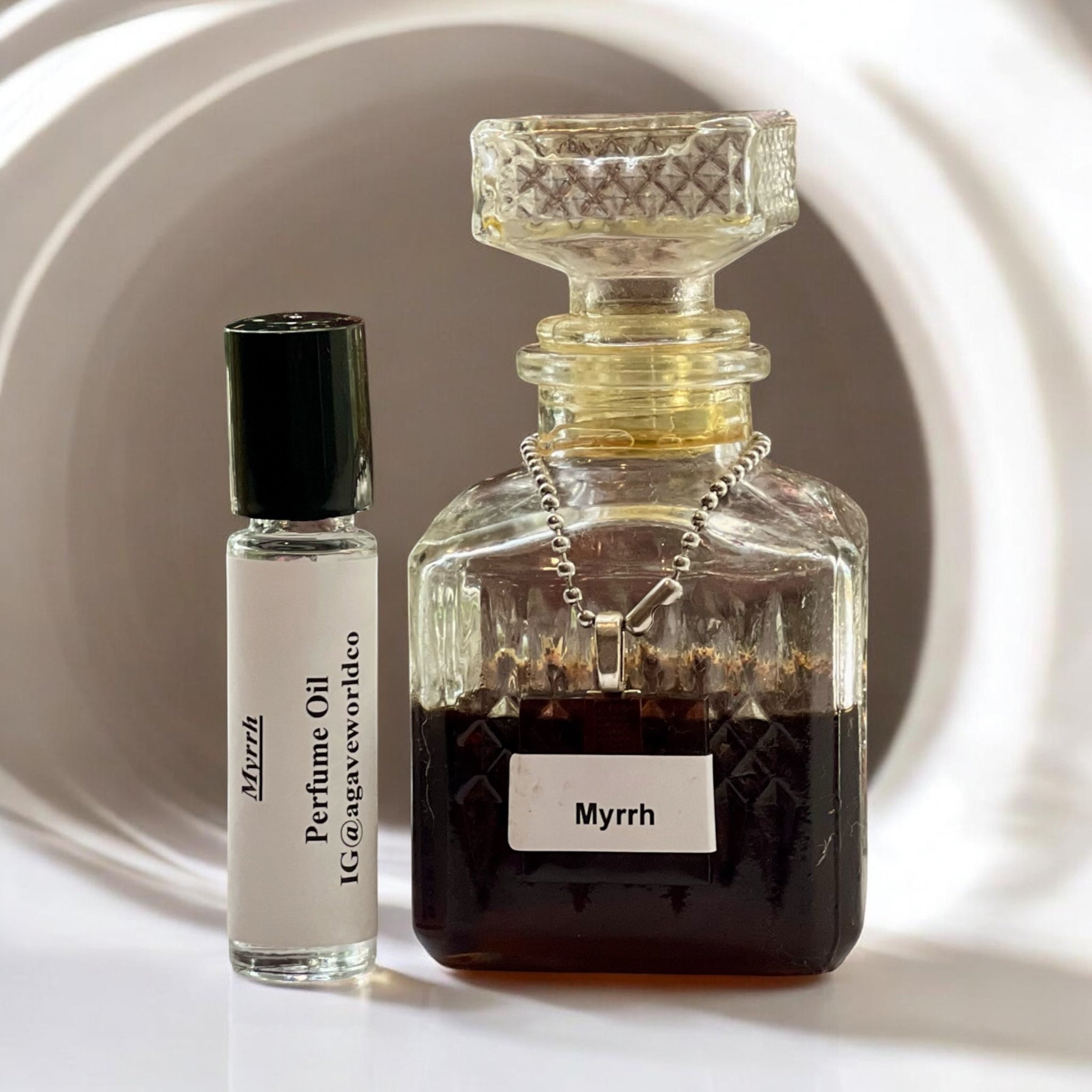 Myrrh Fragrance Oil/ Alcohol Free/ Roll- On Bottle