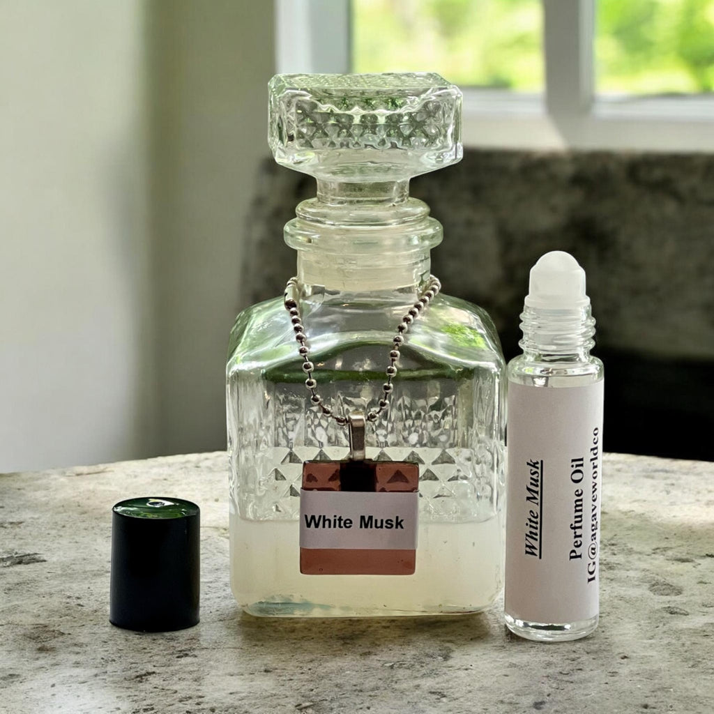 White Musk Fragrance Oil/ Alcohol Free/ Roll- On Bottle