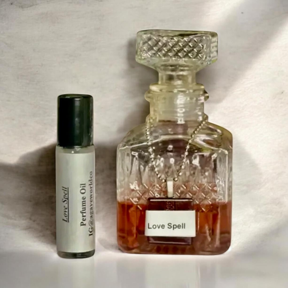 Love Spell Fragrance Oil/ Alcohol Free/ Roll- On Glass Bottle
