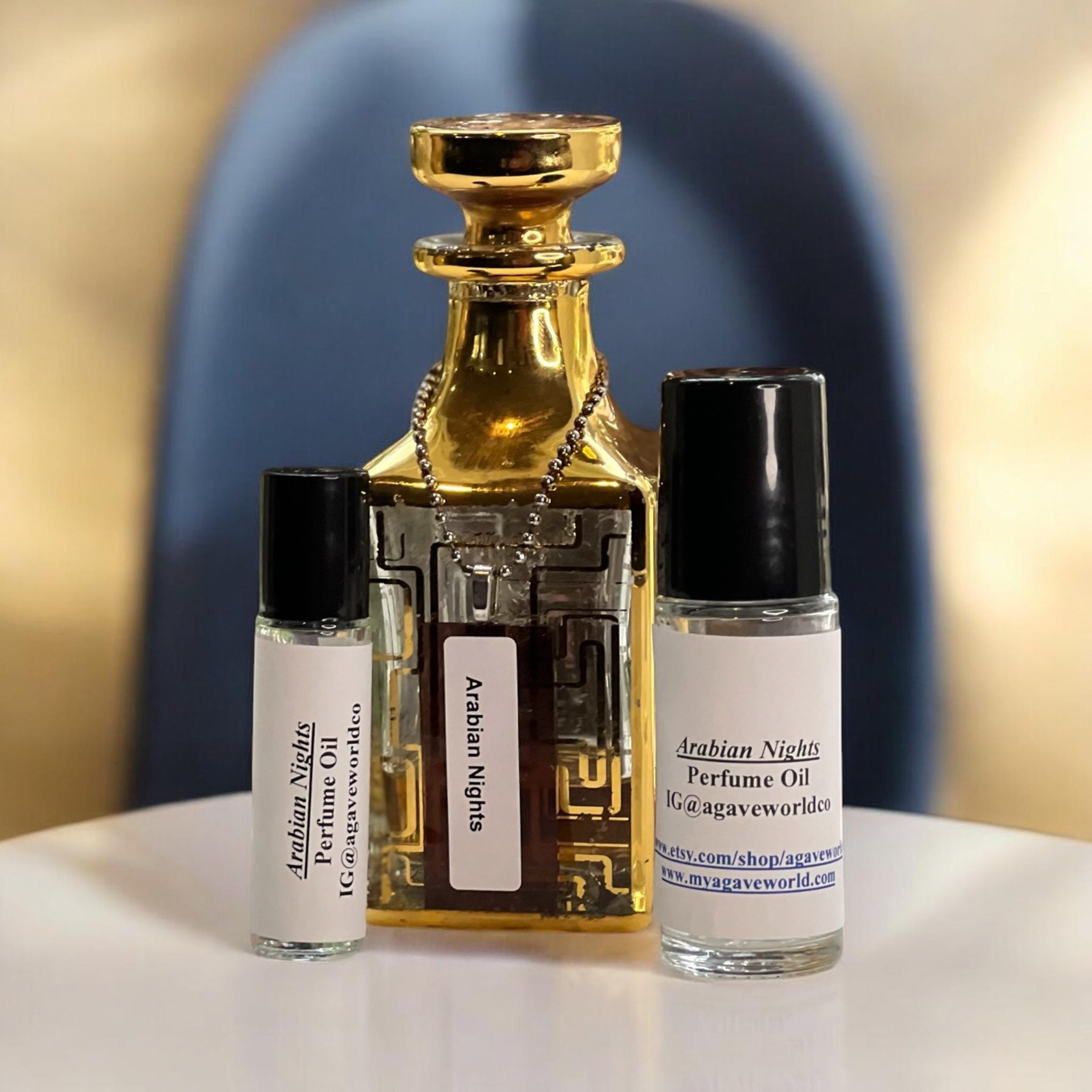 Arabian Nights Fragrance Oil/ Alcohol Free/ Roll- On Bottle