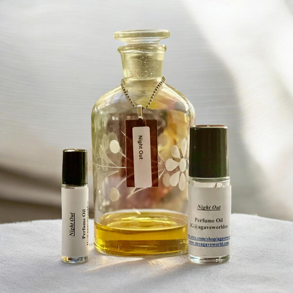Night Out Perfume/ Roll- On  Glass Bottle