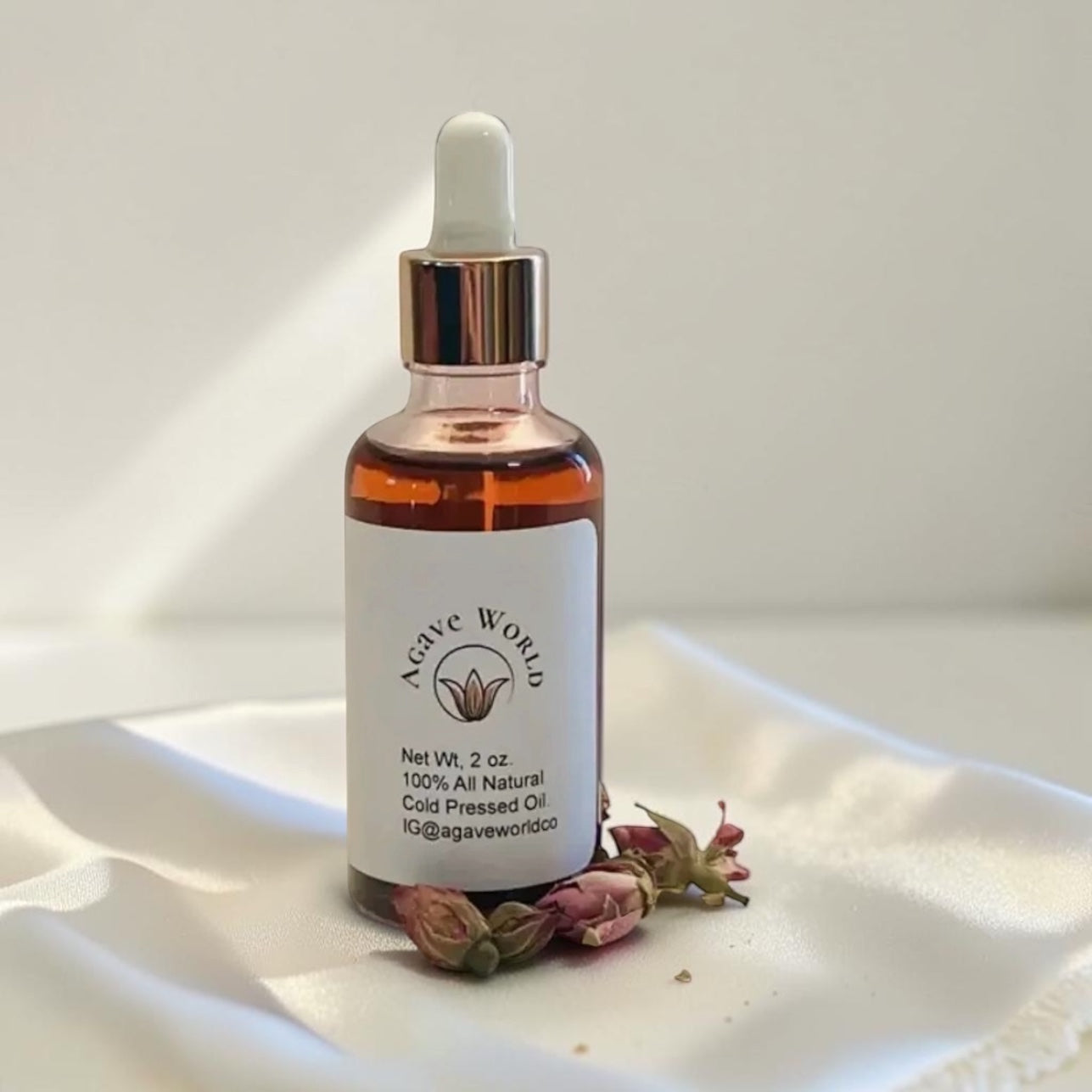 Rose Infused Body Oil/ Massage Hydration/ Moisturizer