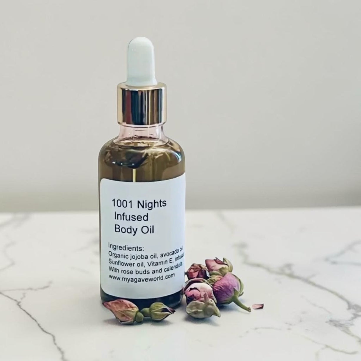 1001 Nights Infused Body Oil/ Massage/ Moisturizer/ Hydrating