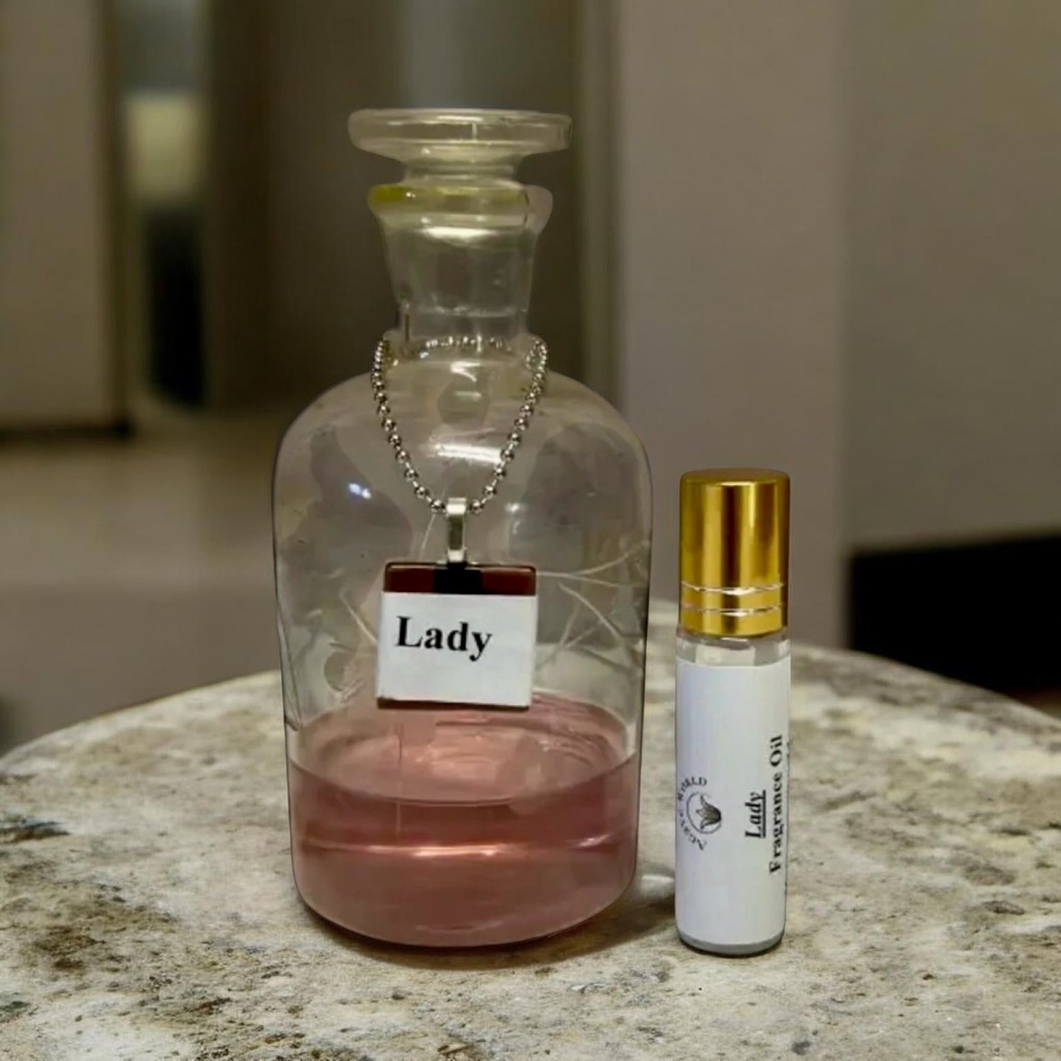 Lady Fragrance Oil/ Alcohol Free/ Roll- On Bottle