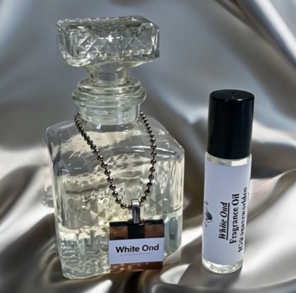 White Oud  Fragrance Oil/ Alcohol Free/ Roll- On Bottle