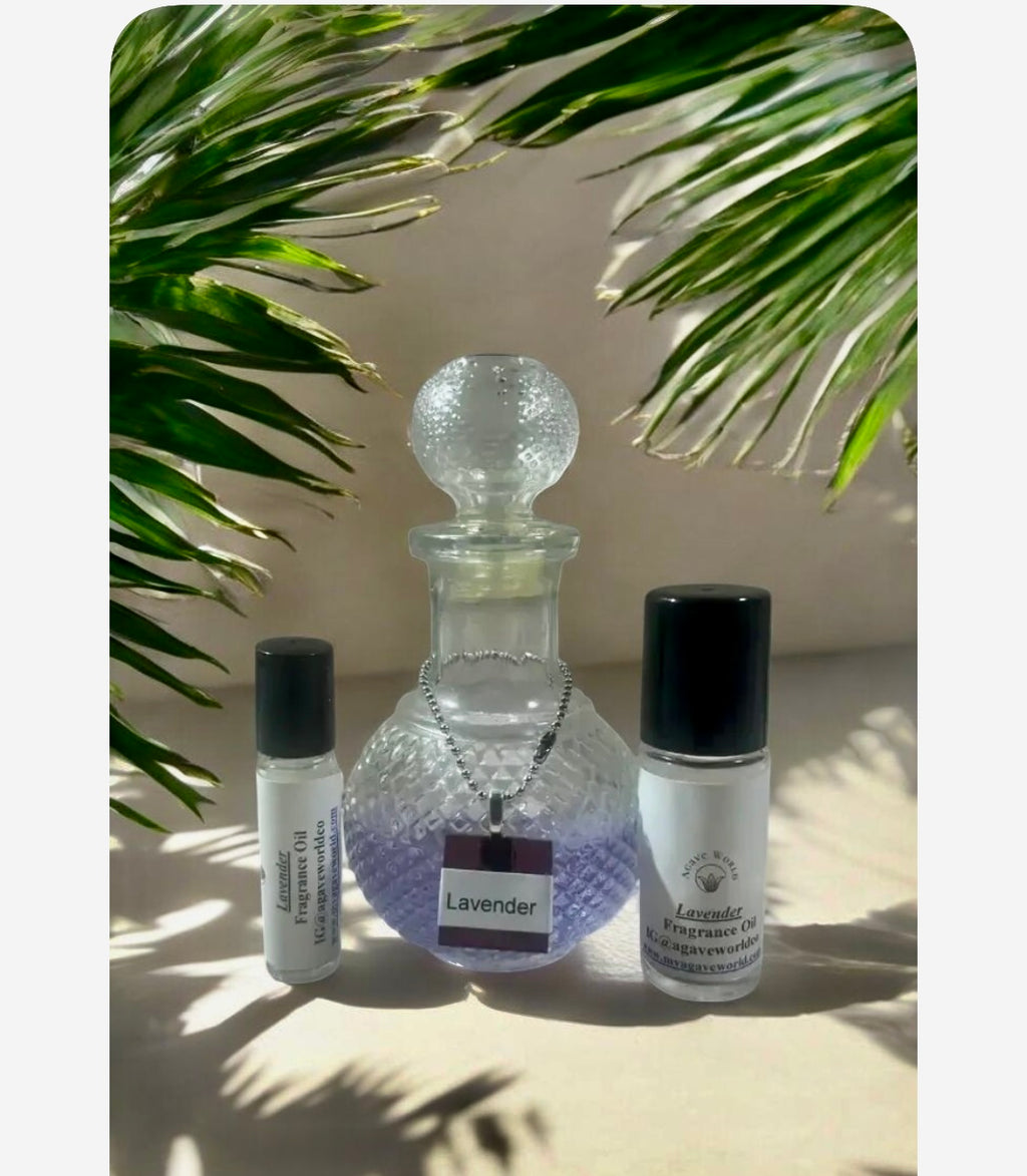 Lavender Fragrance Oil/ Alcohol Free/ Roll- On Bottle
