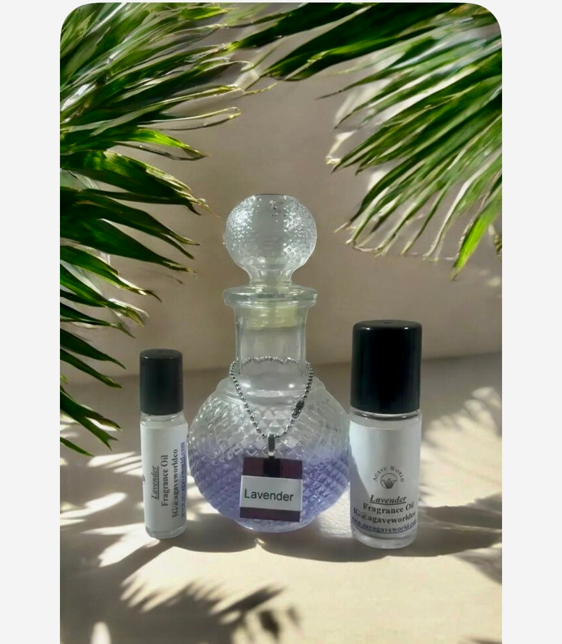 Lavender Fragrance Oil/ Alcohol Free/ Roll- On Bottle