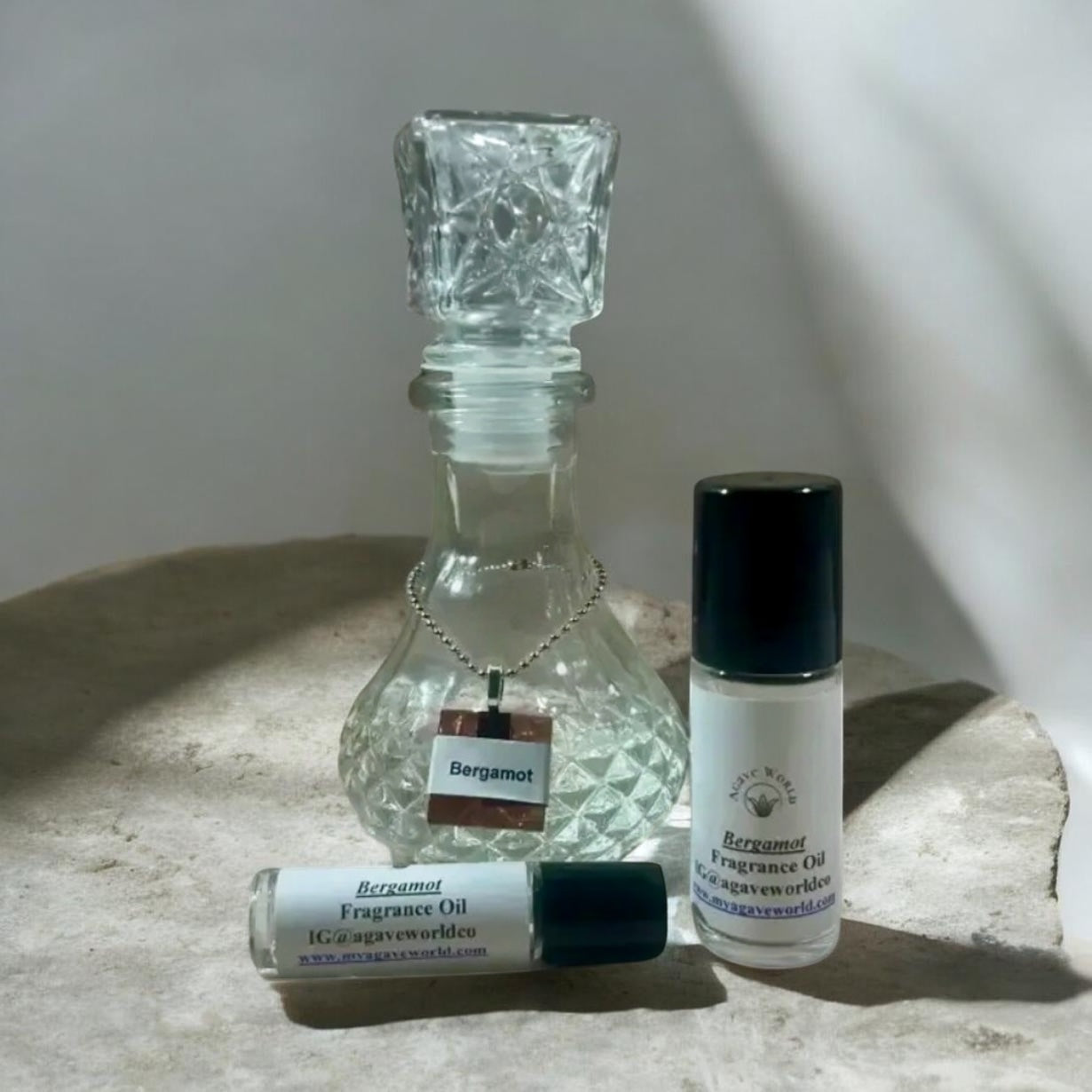 Bergamot fragrance Oil/ Alcohol Free Roll- On Bottle