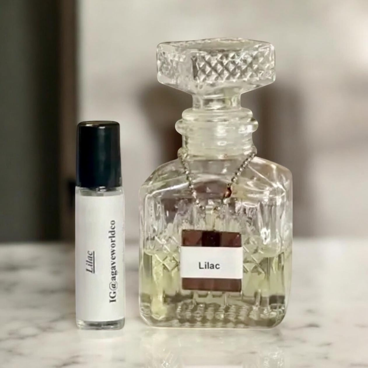 Lilac Fragrance Oil/ Perfume Oil/ Roll- On Glass Bottle
