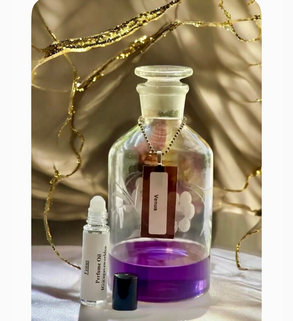 Venus Fragrance Oil/ Alcohol Free/ Roll- On Glass Bottle