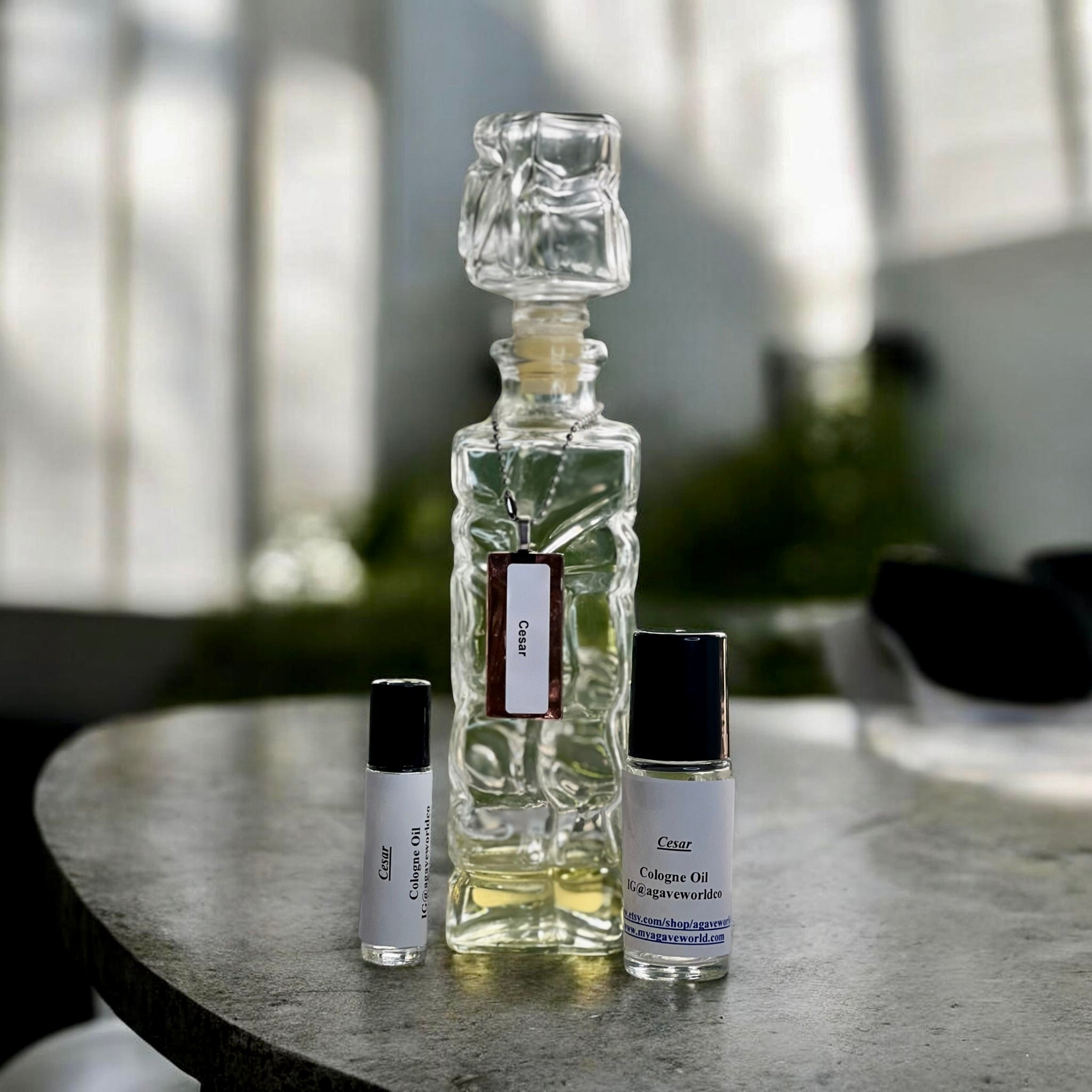 Sahara Cologne Oil/ Alcoho Free/ Glass Bottle/ Roll- On Bottle