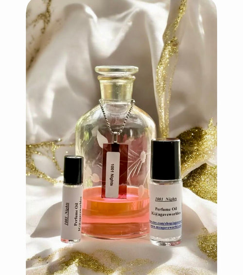 1001 Nights Fragrance Oil/ Alcohol Free Roll-On Glass Bottle