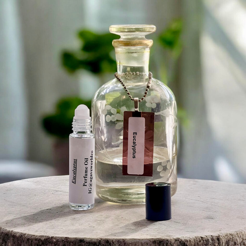 Eucalyptus Fragrance Oil/ Alcohol Free/ Roll- On Bottle