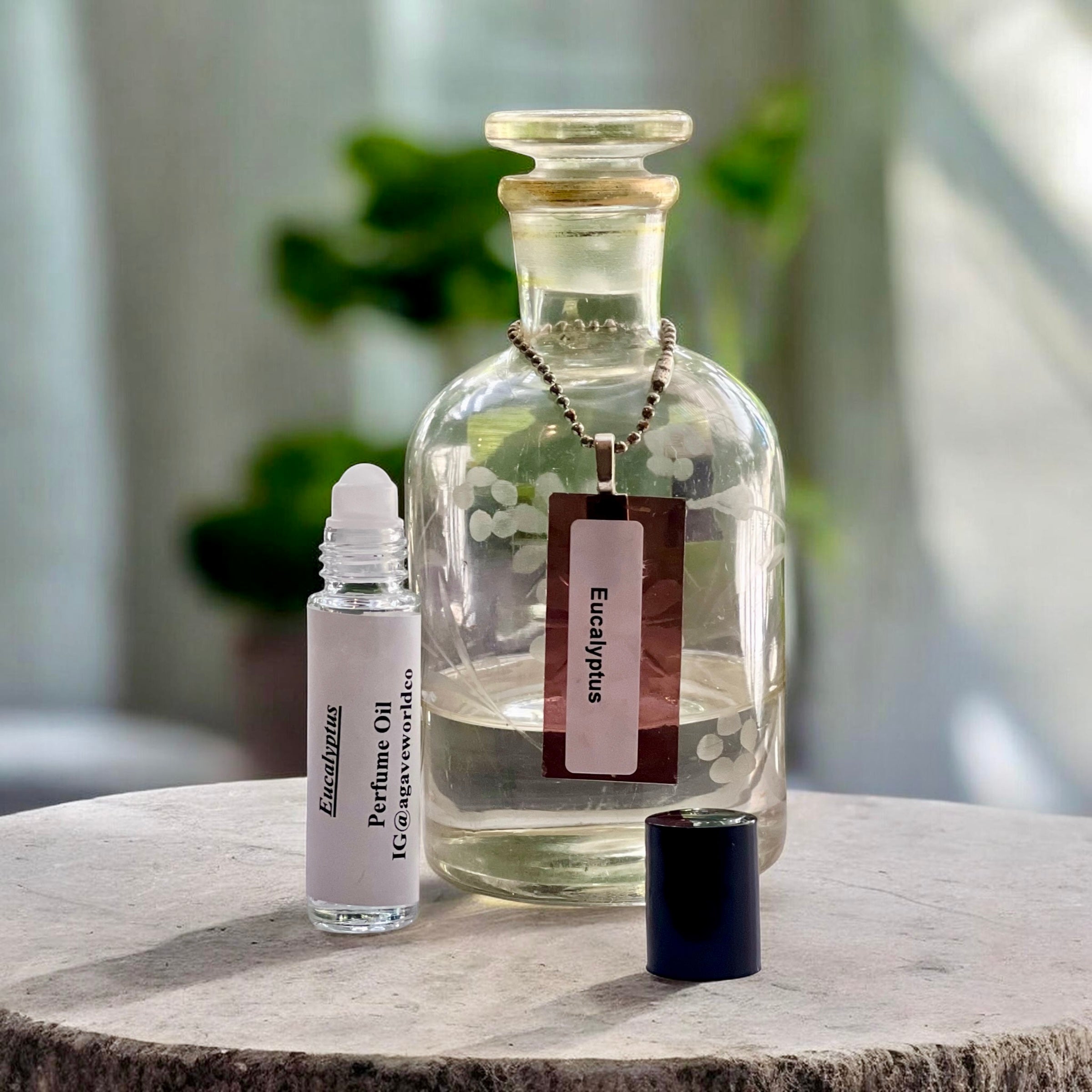Eucalyptus Fragrance Oil/ Alcohol Free/ Roll- On Bottle