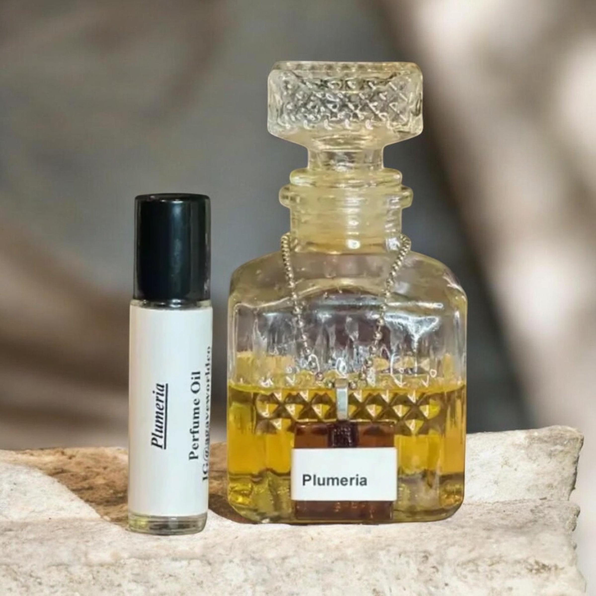Plumeria Fragrance Oil/Perfume Oil/ Alcohol Free/ Roll- On Glass Bottle