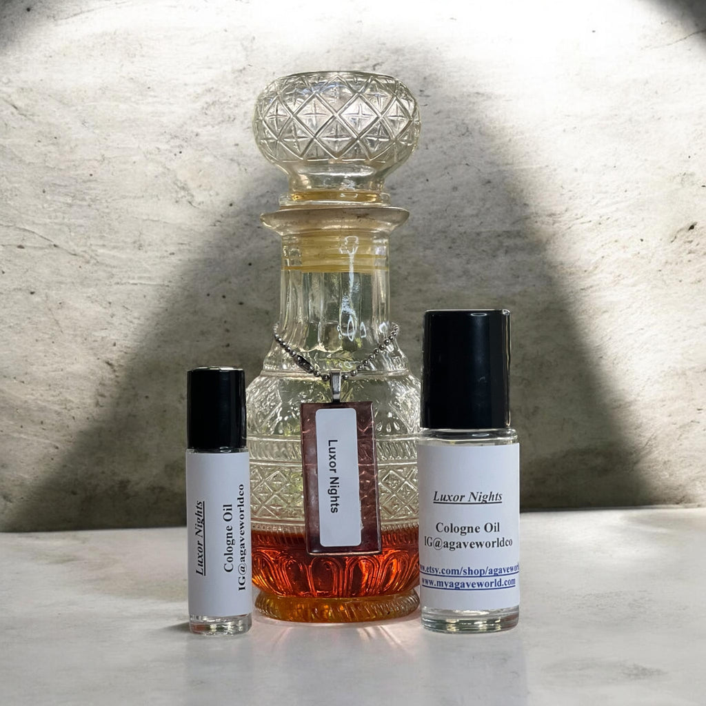 Luxor Nights Cologne Oil/ Roll-On Bottle