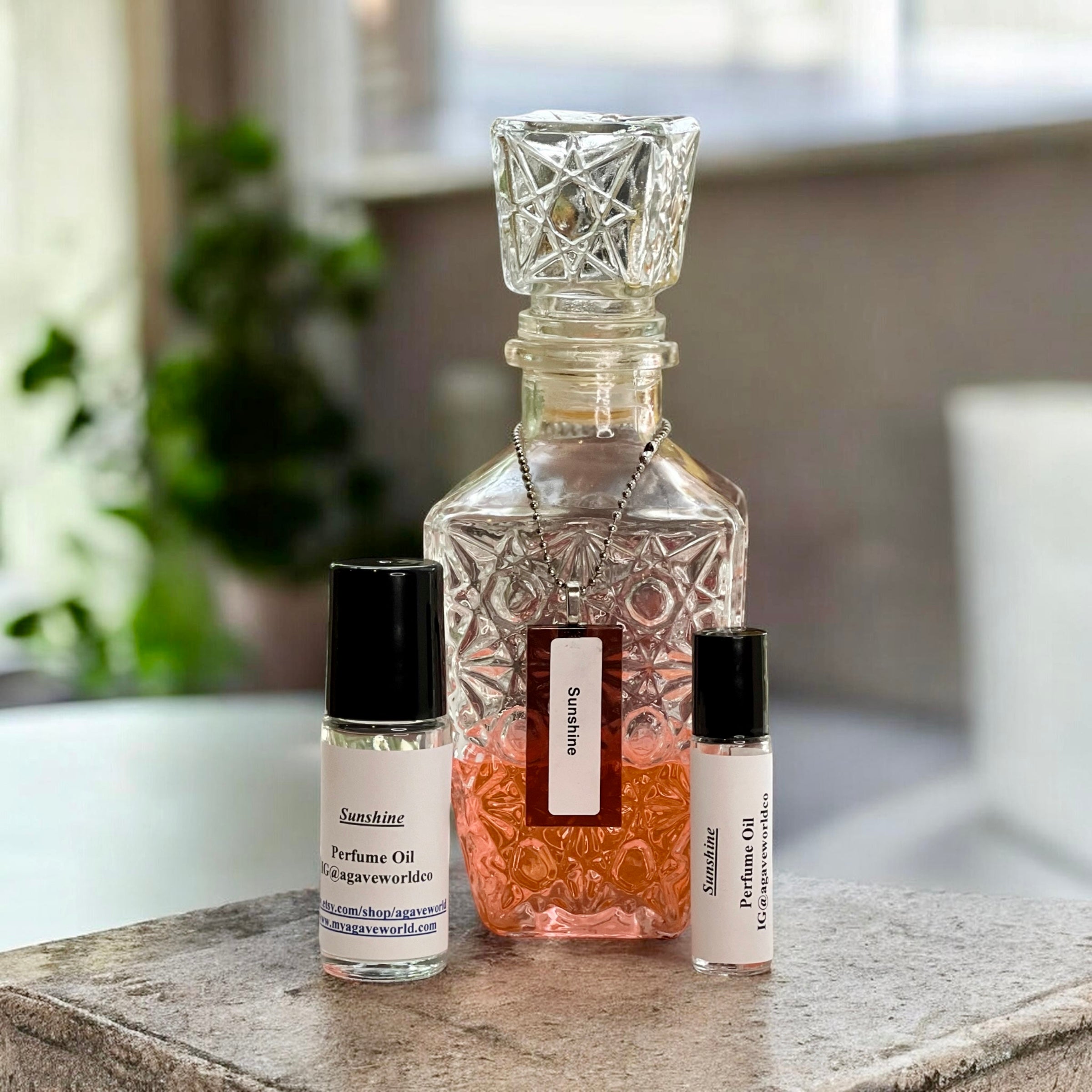 Sunshine Fragrance Oil/ Alcohol Free Roll- On Glass Bottle