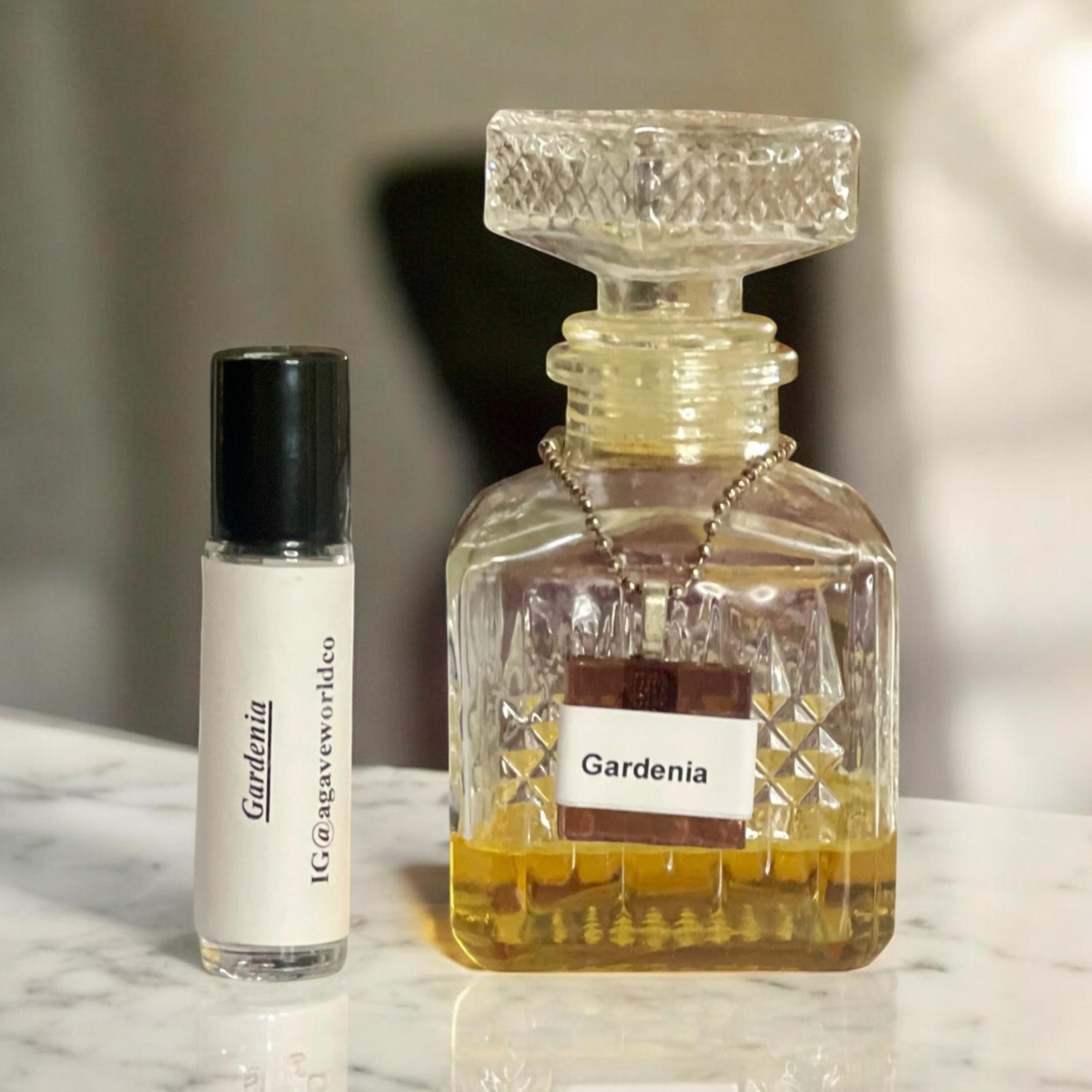 Gardenia Fragrance Oil/ Perfume Oil/ Roll- On Glass Bottle