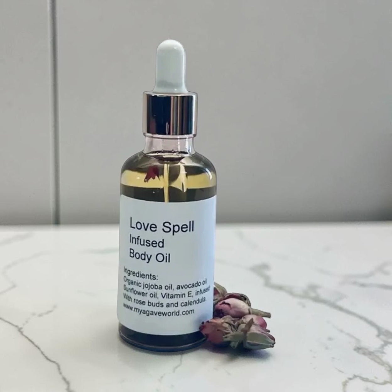 Love Spell Infused Body Oil/ Massage/ Moisturizer/ Hydrating